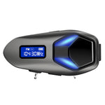 K13-2X Motorcycle Bluetooth-compatible Helmet Intercom Headset IP65 Waterproof 40H Battery Wireless Headphones for Riding