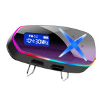 K16-2X Bluetooth-kompatible hjelmhøretelefoner 40H-batteri IP65-vandtætte 3D-stereotrådløse høretelefoner til motorcykel og cykling