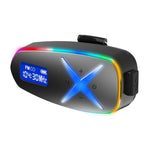 K16-2X Bluetooth-kompatible hjelmhøretelefoner 40H-batteri IP65-vandtætte 3D-stereotrådløse høretelefoner til motorcykel og cykling