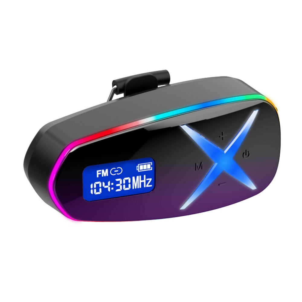 K16-2X Bluetooth-kompatible hjelmhøretelefoner 40H-batteri IP65-vandtætte 3D-stereotrådløse høretelefoner til motorcykel og cykling