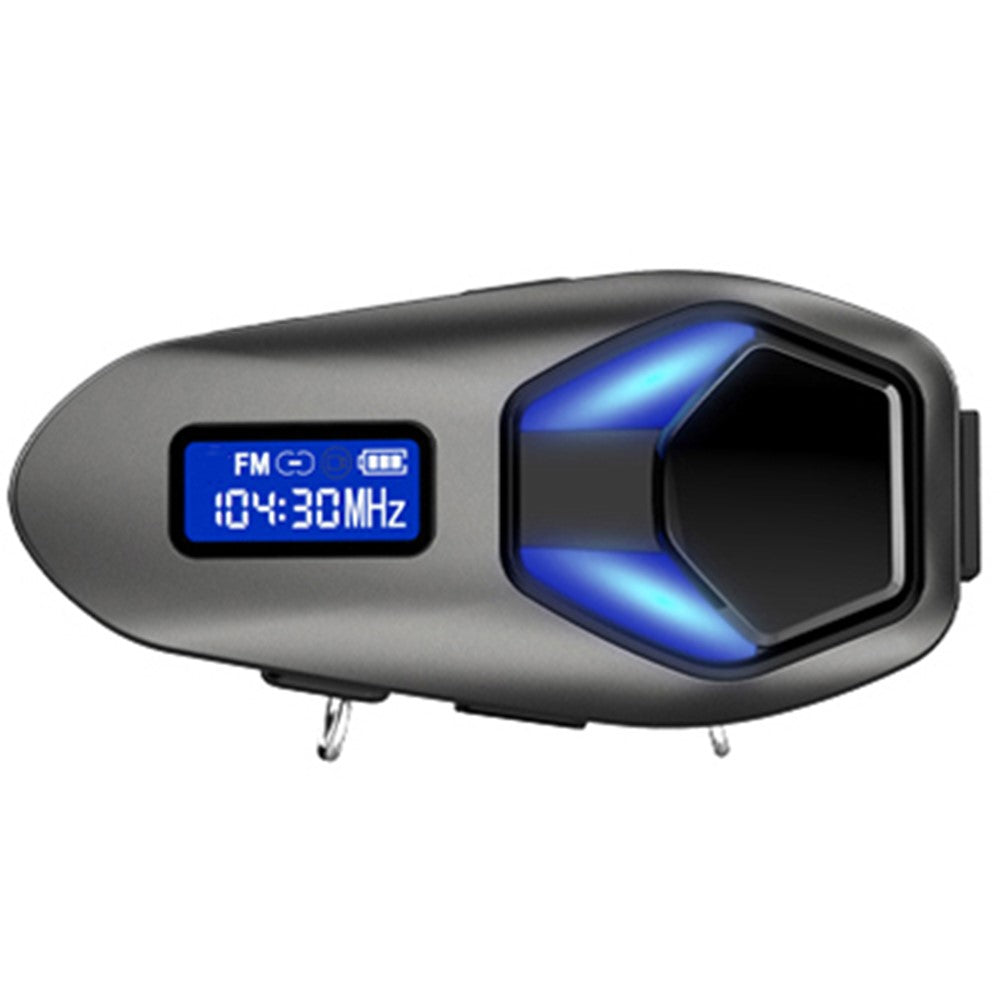 K13-2X Bluetooth-kompatible motorcykelhjelmhovedtelefoner IP65 Vandtæt Trådløst Headset til Ridesport