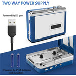 EZCAP 215 Walkman Bluetooth Cassette Player Converter Retro Tape Music to Bluetooth Earphone Speaker
