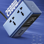 LDNIO SC2 7-i-1 stationär grenuttag 4 AC-uttag 3 USB-portar 45W GaN USB snabbladdningstornuttag för kontor/hem