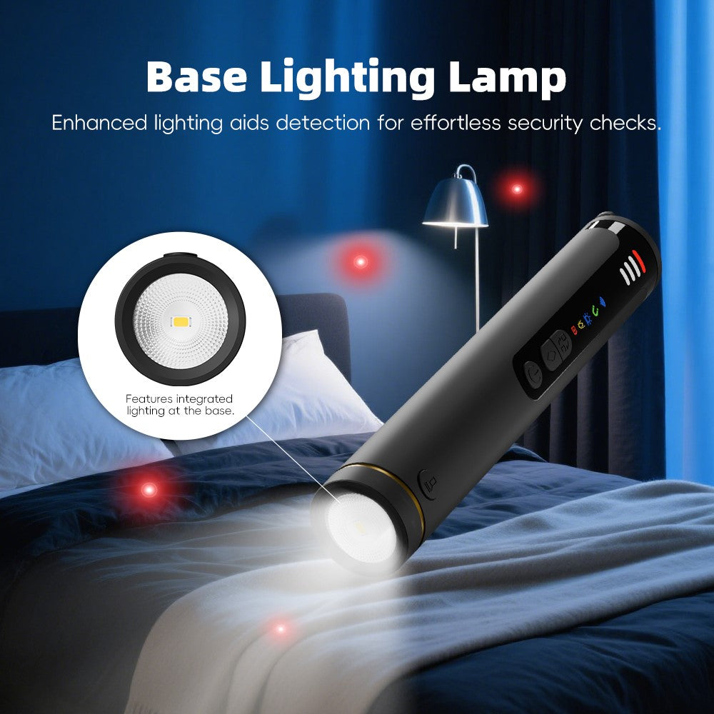 T016 Hidden Camera Bug Detector GPS Signal Anti-Spy Device Magnetic Field Detection for Hotel Car Public Restroom