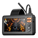 C50 8.5mm 5 Inch HD IPS Screen Industrial Endoscope with 5m Wire 1080P Dual Lens IP67 Waterproof Inspection Camera for Auto Engine Pipeline