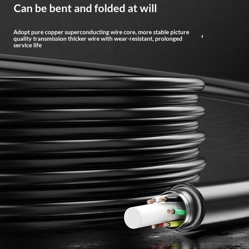 C50 8.5mm 5 Inch HD IPS Screen Industrial Endoscope with 5m Wire 1080P Dual Lens IP67 Waterproof Inspection Camera for Auto Engine Pipeline