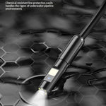 C50 8.5mm 5 Inch HD IPS Screen Industrial Endoscope with 5m Wire 1080P Dual Lens IP67 Waterproof Inspection Camera for Auto Engine Pipeline