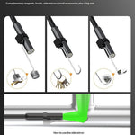 C50 8.5mm 5 Inch HD IPS Screen Industrial Endoscope with 5m Wire 1080P Dual Lens IP67 Waterproof Inspection Camera for Auto Engine Pipeline
