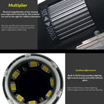 303 WiFi Digital Microscope 1000X Magnification 2MP HD 1080P CMOS Sensor 8 LED Lights Wireless Magnifier