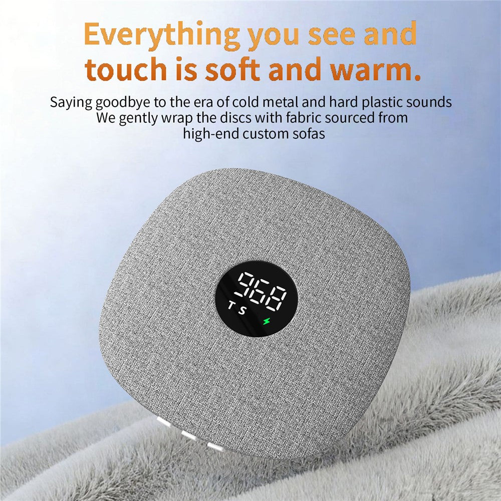 QY15 Sleep Speaker Under Pillow Sound Disc Bluetooth-compatible Bone Conduction Speaker
