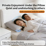 QY15 Sleep Speaker Under Pillow Sound Disc Bluetooth-compatible Bone Conduction Speaker
