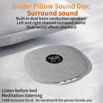 QY15 Sleep Speaker Under Pillow Sound Disc Bluetooth-compatible Bone Conduction Speaker