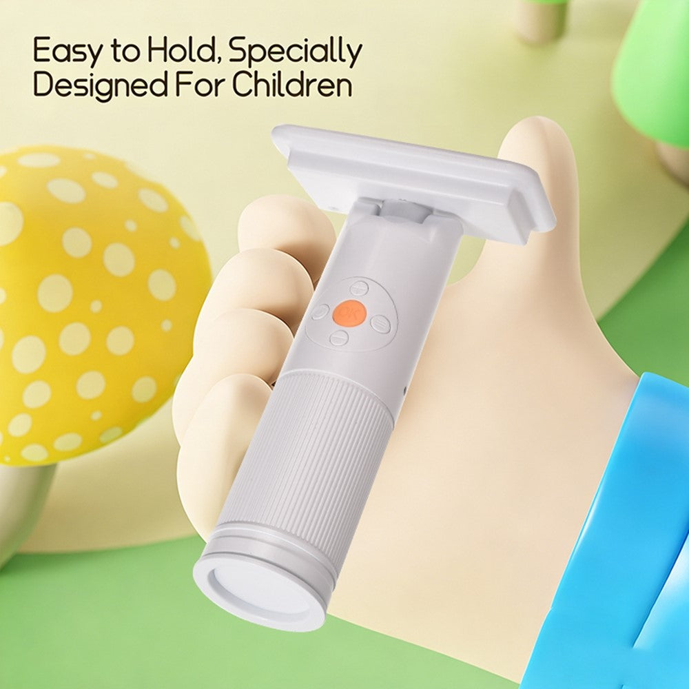 S388 Kids Digital Microscope 2MP 2.8 inch 1600X Magnification Microscope for Science Education (without Memory Card)