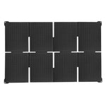 8Z-ETFE 45W Fast Charging 8-Panel Foldable Solar Charger Portable Outdoor Power Supply with USB/Type-C/DC Output