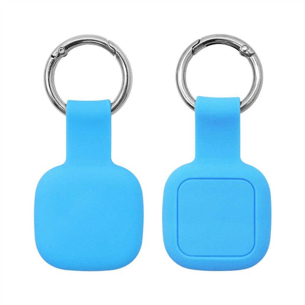For Tile Mate (2024) Silicone Case Bluetooth-compatible Tracker Waterproof Protective Cover with Keychain