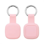 For Tile Mate (2024) Silicone Case Bluetooth-compatible Tracker Waterproof Protective Cover with Keychain