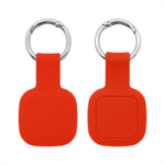 For Tile Mate (2024) Silicone Case Bluetooth-compatible Tracker Waterproof Protective Cover with Keychain
