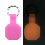 For Tile Mate (2024) Silicone Case Bluetooth-compatible Tracker Waterproof Protective Cover with Keychain