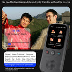 F5 AI Voice Translator Touch Screen 142-Language Online Translator with Offline Translation for Travel Business Learning, 1+8GB