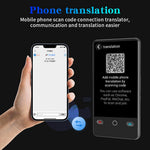 F2 4.0 Inch AI Portable Language Translator 142 Languages Online Offline Bluetooth-compatible Recording Translation Device for Travel