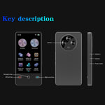 F2 4.0 Inch AI Portable Language Translator 142 Languages Online Offline Bluetooth-compatible Recording Translation Device for Travel