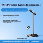 UGREEN CM770 35344 2.4G Wireless / USB Wired Desktop Microphone DSP Noise Cancelling Omnidirectional Mic for Gaming Recording