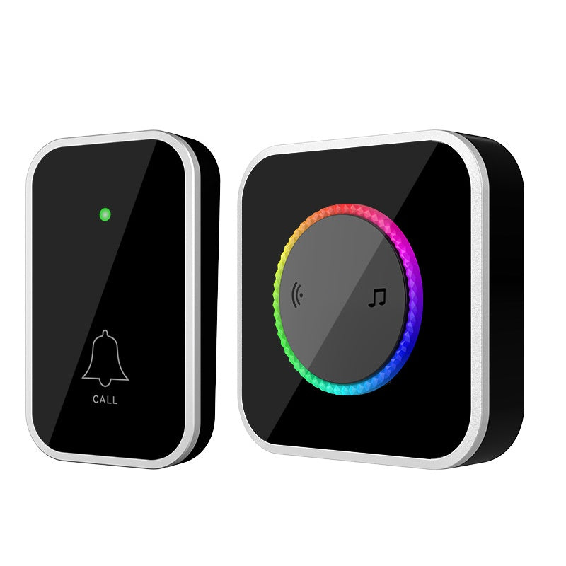 M488 433.92MHz Wireless Doorbell 150-200m Range 45 Ringtones Cordless Doorbell Kit, 1 Bell + 2 Transmitters