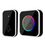 M488 433.92MHz Wireless Doorbell 150-200m Range 45 Ringtones Cordless Doorbell Kit, 1 Bell + 1 Transmitter