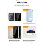 M488 433.92MHz Wireless Doorbell 150-200m Range 45 Ringtones Cordless Doorbell Kit, 1 Bell + 1 Transmitter