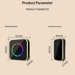 M488 433.92MHz Wireless Doorbell 150-200m Range 45 Ringtones Cordless Doorbell Kit, 1 Bell + 1 Transmitter