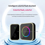M488 433.92MHz Wireless Doorbell 150-200m Range 45 Ringtones Cordless Doorbell Kit, 1 Bell + 1 Transmitter