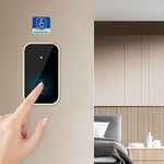M488 433.92MHz Wireless Doorbell 150-200m Range 45 Ringtones Cordless Doorbell Kit, 1 Bell + 1 Transmitter