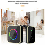M488 433.92MHz Wireless Doorbell 150-200m Range 45 Ringtones Cordless Doorbell Kit, 1 Bell + 1 Transmitter