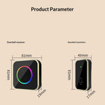 M488 433.92MHz Wireless Doorbell 150-200m Range 45 Ringtones Cordless Doorbell Kit, 2 Bells + 1 Transmitter
