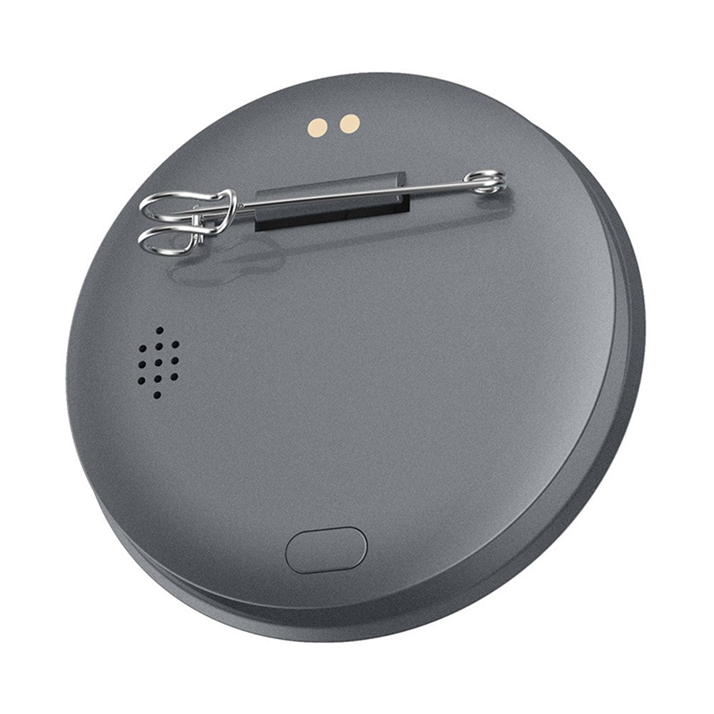 BW01 Electronic Badge 1.85 Inch Touchscreen Bluetooth-compatible Anime Display Brooch Pin for Cosplay Events