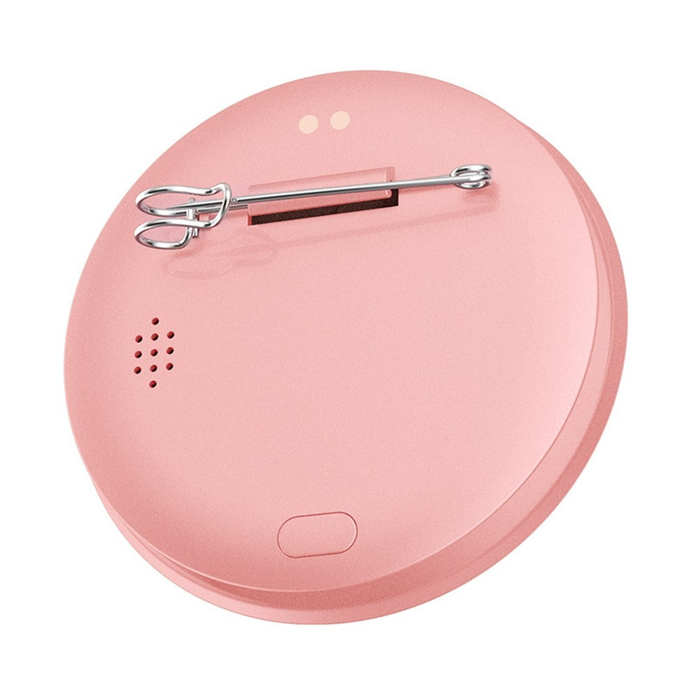 BW01 Electronic Badge 1.85 Inch Touchscreen Bluetooth-compatible Anime Display Brooch Pin for Cosplay Events