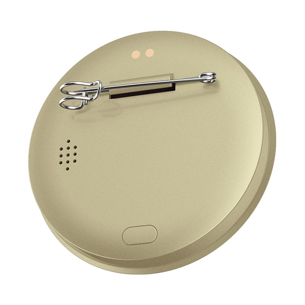 BW01 Electronic Badge 1.85 Inch Touchscreen Bluetooth-compatible Anime Display Brooch Pin for Cosplay Events