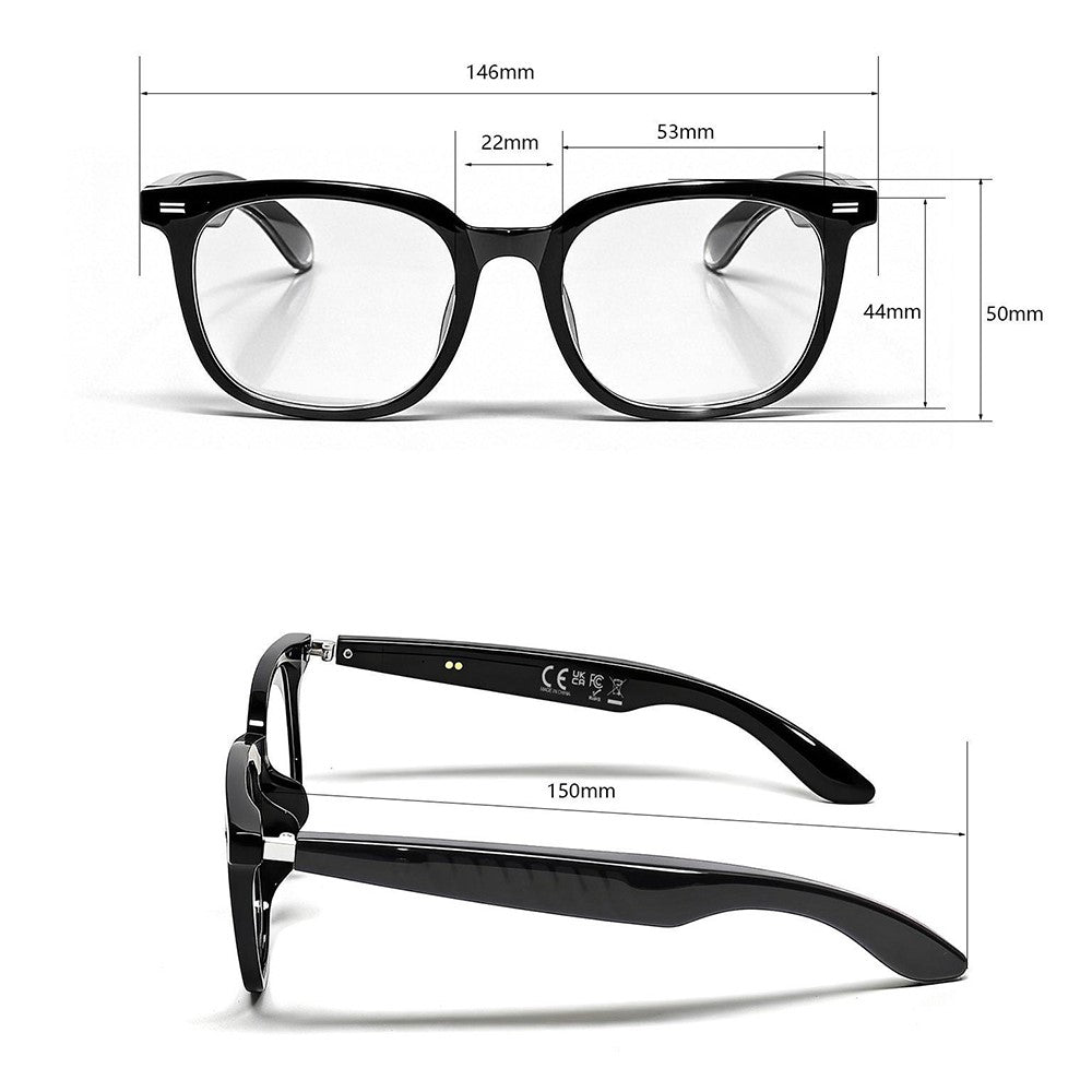 F70 AI Smart Bluetooth-compatible Glasses Cycling Driving Call Photochromic Lens Eyeglasses