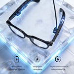 F70 AI Smart Bluetooth-compatible Glasses Cycling Driving Call Photochromic Lens Eyeglasses