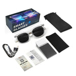 F70 AI Smart Bluetooth-compatible Glasses Cycling Driving Call Photochromic Lens Eyeglasses