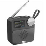 P2D 1.47 Inch Bluetooth-compatible Portable DAB Radio with TF Card MP3 Player