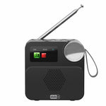 P2D 1.47 Inch Bluetooth-compatible Portable DAB Radio with TF Card MP3 Player