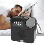 P2D 1.47 Inch Bluetooth-compatible Portable DAB Radio with TF Card MP3 Player