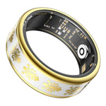 SY03 Smart Ring Health Monitoring Enamel Multi-function Fitness Tracker Finger Ring with Charging Case