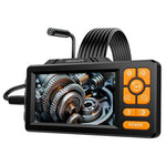 HD813 2m Hard Wire Industrial Borescope 1080P HD 4.3 Inch IPS Screen 8mm Camera Lens IP67 Waterproof Inspection Endoscope