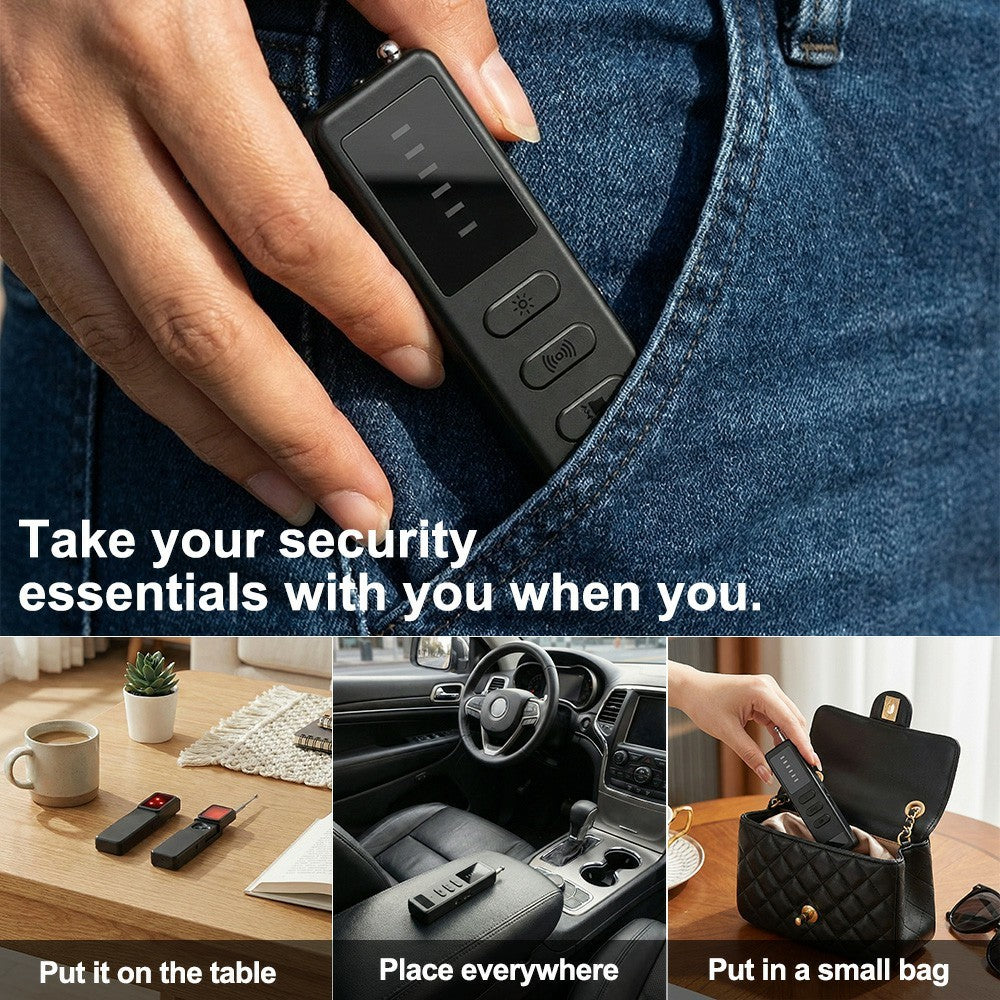 DT01 Wireless Signal Detector Hidden Camera Locator Anti-Spy RF Bug Finder GPS Tracker Detector