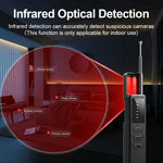 DT01 Wireless Signal Detector Hidden Camera Locator Anti-Spy RF Bug Finder GPS Tracker Detector
