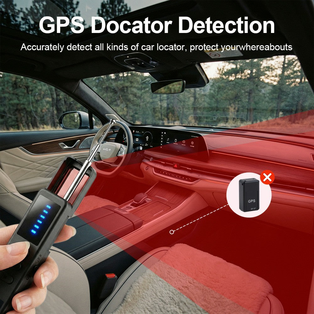 DT01 Wireless Signal Detector Hidden Camera Locator Anti-Spy RF Bug Finder GPS Tracker Detector