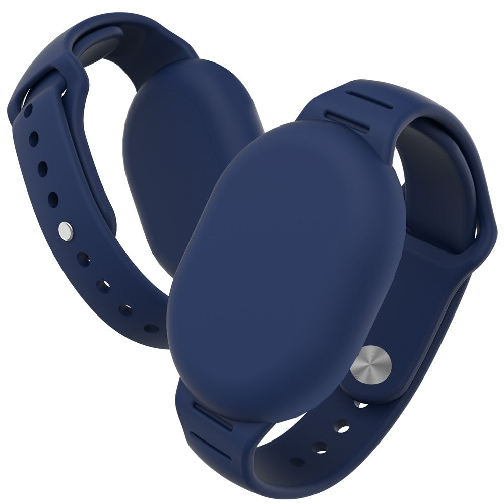 For Xiaomi Tag Silicone Watch Strap Kids Waterproof Adjustable Protective Case Band