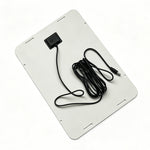 12W 18V Outdoor Solar Panel Portable Charger with DC5521 Connector and 3m Cable for 12V-18V Battery